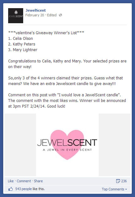 JewelScent Facebook