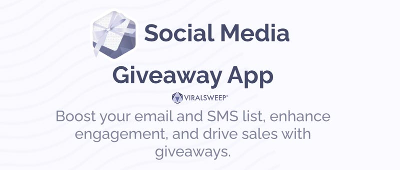Social Boost - Run giveaways, contests, sweepstakes, post purchase, instant