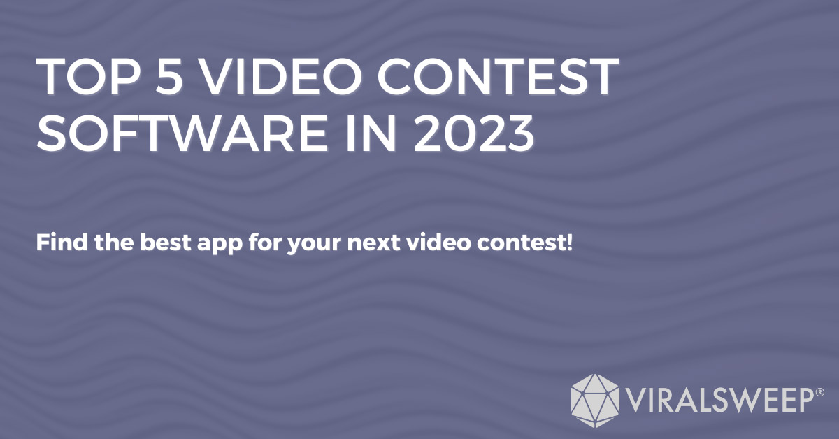 best video contest software