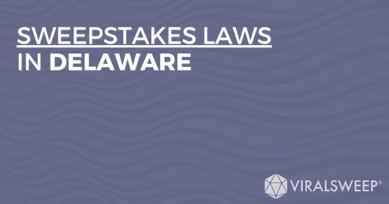 Sweepstakes laws in Delaware