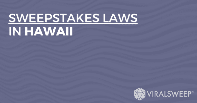 Sweepstakes Laws In Hawaii