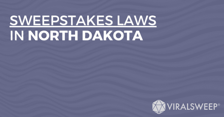 Sweepstakes Laws In North Dakota