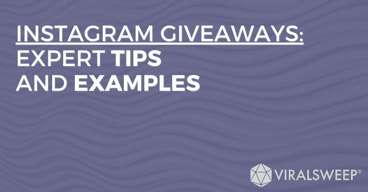 Creative Giveaway Ideas For Instagram: Expert Tips - ViralSweep