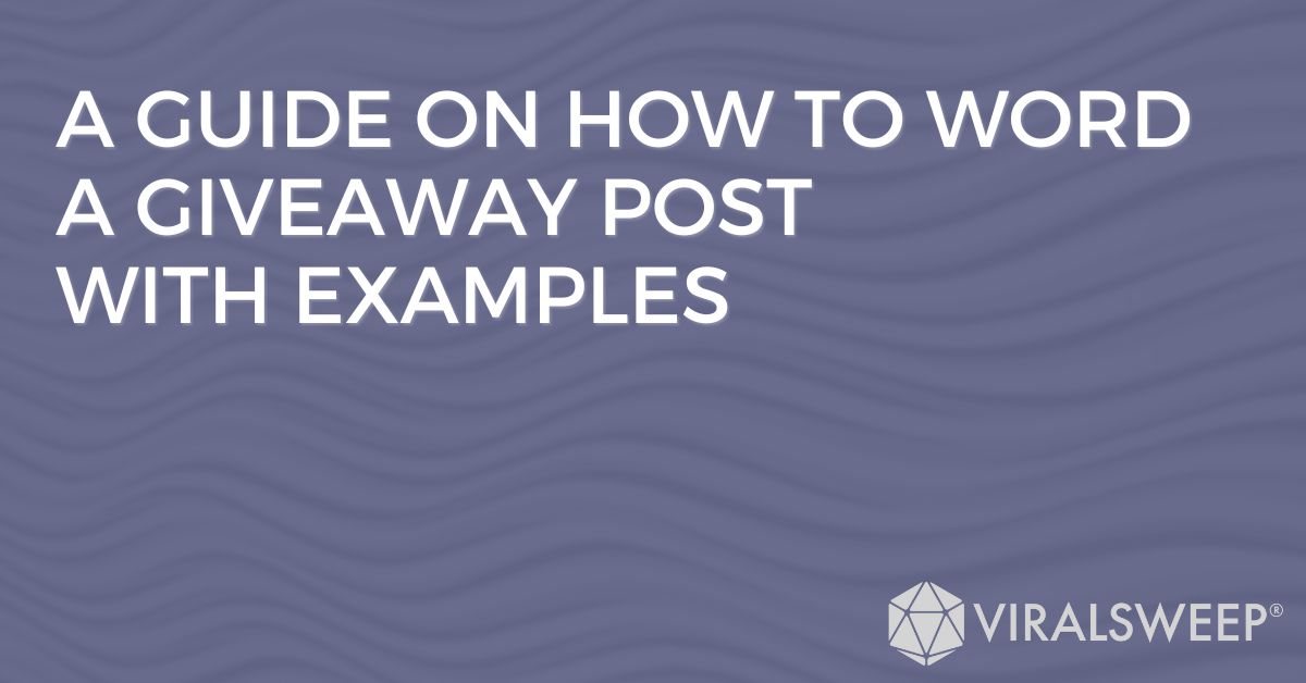 How to Do a Giveaway on Social Media (Including FAQs)